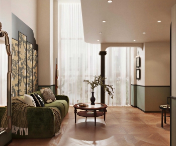 French Style A Living Room-ID:591793065