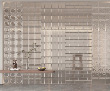 Modern Glass Screen Partition-ID:681884055