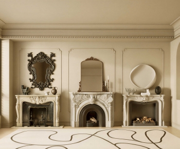 French Style Fireplace-ID:859724049