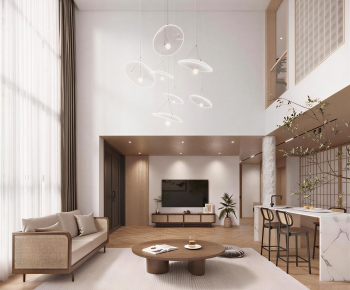 Modern A Living Room-ID:384361031