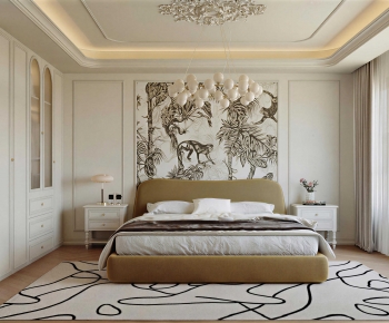 French Style Bedroom-ID:970297105