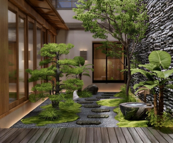 Japanese Style Courtyard/landscape-ID:280878079