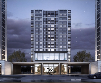 Modern Residential Building-ID:952914958