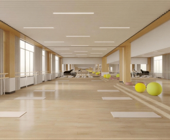 Modern Yoga Room-ID:806540018