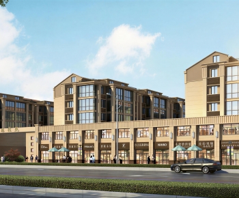 Modern Appearance Of Commercial Building-ID:329129931