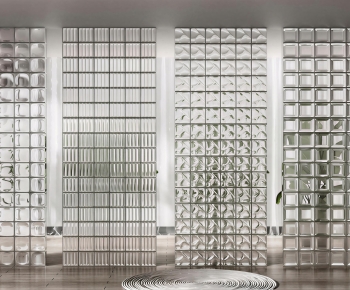 Modern Glass Screen Partition-ID:554912098