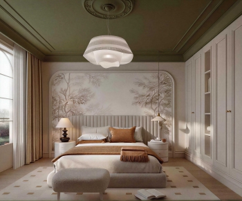 French Style Bedroom-ID:232476952