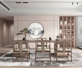 New Chinese Style Tea House-ID:405173069