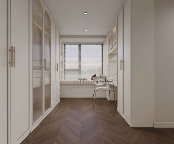 French Style Clothes Storage Area-ID:211306107