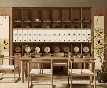 New Chinese Style Tea House-ID:649369001