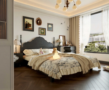 French Style Bedroom-ID:997407918