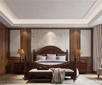 American Style Bedroom-ID:514740966
