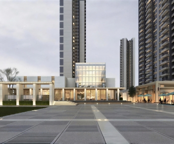 Modern Building Component-ID:226105938