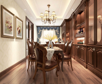 European Style Dining Room-ID:203042036