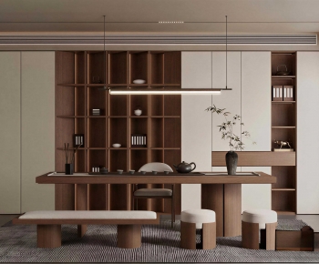 New Chinese Style Tea House-ID:582998047