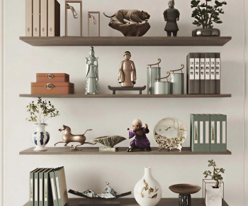 New Chinese Style Decorative Set-ID:592413905