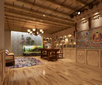 Chinese Style Study Space-ID:836812029