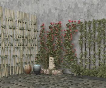 New Chinese Style Courtyard/landscape-ID:954185018