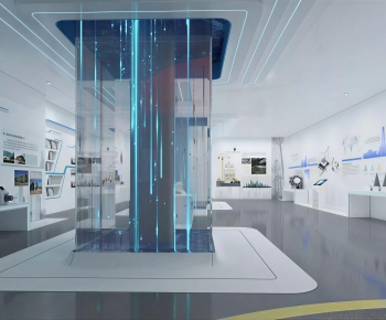 Modern Exhibition Hall-ID:601694118