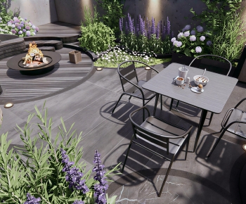 Modern Courtyard/landscape-ID:614886058