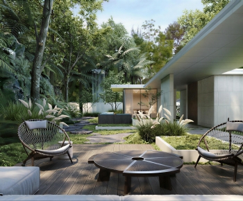 Modern Courtyard/landscape-ID:141868114