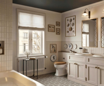 Retro Style TOILET-ID:836232904