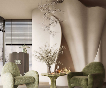 Modern Single Sofa-ID:855911971