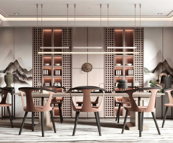 New Chinese Style Dining Room-ID:402019057