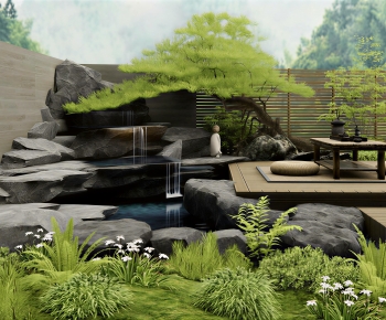 Japanese Style Courtyard/landscape-ID:569139009