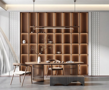 New Chinese Style Tea House-ID:489835988