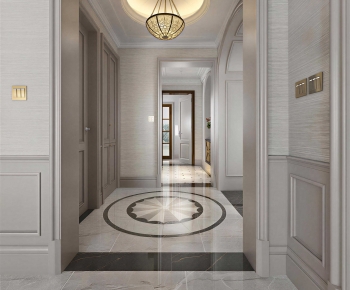 American Style Hallway-ID:482683906