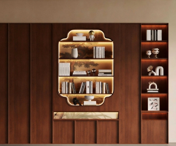 New Chinese Style Bookcase-ID:515764958