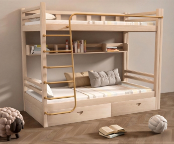 Modern Bunk Bed-ID:106126073