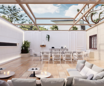 Modern Courtyard/landscape-ID:907466891
