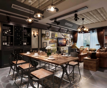 American Style Dining Room-ID:182096007