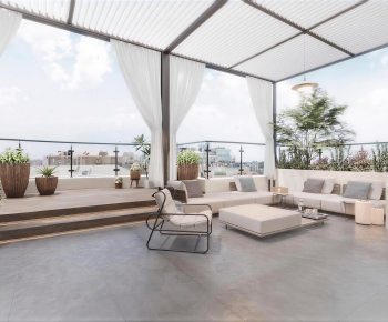 Modern Leisure Balcony-ID:738004929