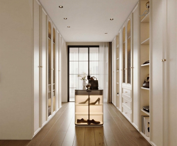 French Style Clothes Storage Area-ID:703190092