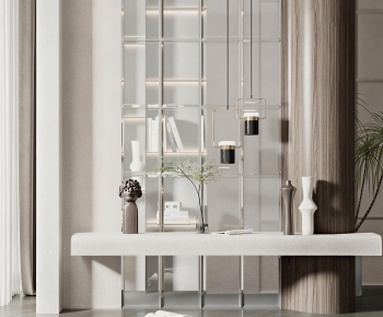 Modern Glass Screen Partition-ID:669809104