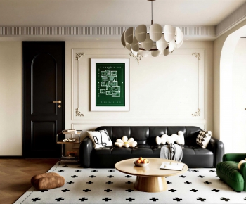French Style A Living Room-ID:365216975