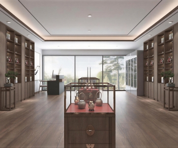 New Chinese Style Exhibition Hall-ID:813285118