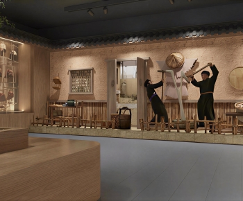 Modern Exhibition Hall-ID:551140074