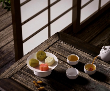 New Chinese Style Tea Set-ID:589051017