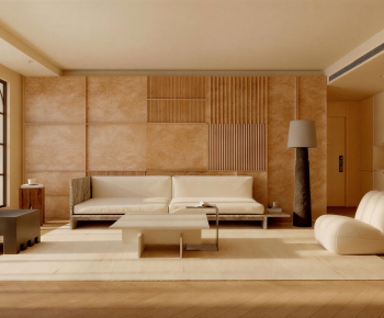 Wabi-sabi Style A Living Room-ID:854499107