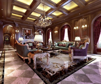 European Style A Living Room-ID:104539485
