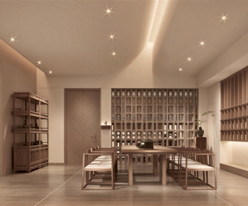 New Chinese Style Tea House-ID:784116985