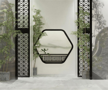 New Chinese Style Partition-ID:495317946