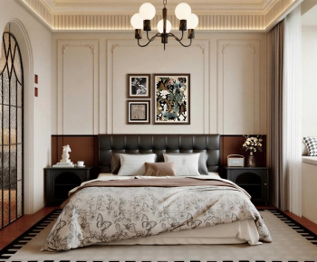 French Style Bedroom-ID:618031988