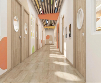 Modern Children's Kindergarten-ID:542970907