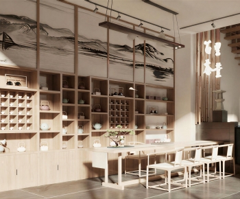 New Chinese Style Tea Shop-ID:919859411