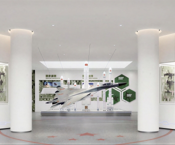 Modern Exhibition Hall-ID:643863923